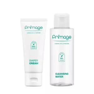 쁘리마쥬 유기농 내피 케어 2종 (유기농 기저귀크림 40ml + 클랜징워터 110ml)