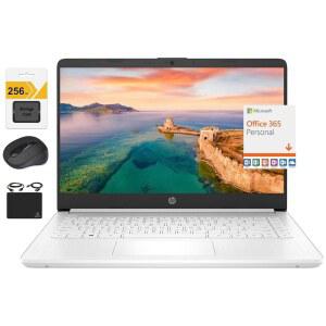 14인치 HD 초경량 얇은 노트북 1년 오피스 화이트 256GB WI 16GB 320GB SD 64GB EMMC 365 최대 인텔 11 WINDOWS HUBXCEL RAM 11시간 프로세서 셀러론 FI 액세서리 쿼드코어