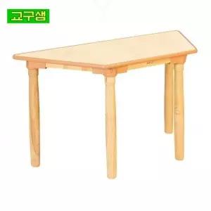 원목 학습 테이블 자작나무 안전 다리 교육기관 책상