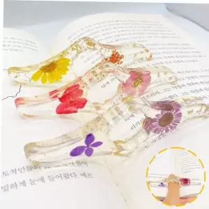 북스토퍼 독서용품 도서 책갈피 북마크 북홀더링 독서템 독서링 생화