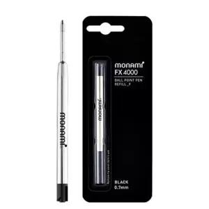 모나미 FX 4000 볼펜리필 M(1.0mm) 153ID NEO흑색