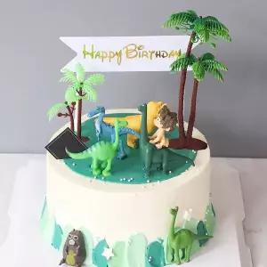 [파티아일랜드]공룡 피규어 15종 토퍼 생일 케이크 꾸미기