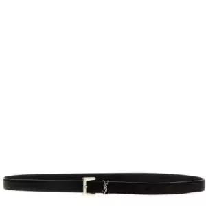 SAINT LAURENT 모노그램 로고 벨트 (612616 AAC8A 1000)