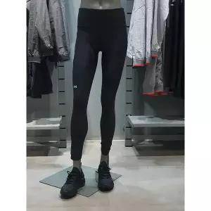 언더아머 UNDERARMOUR 여성 HeatGear 아머 노슬립 웨이스트밴드 레깅스 1365336 블랙