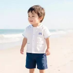 아가방 TC01 여름 조이자수반팔셔츠(O/WHITE) 01T33101203 (S48922703)