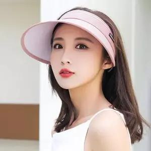 여성 모자 중년 썬캡 엄마 선바이저 햇빛가리개 여름 나들이 챙 원픽