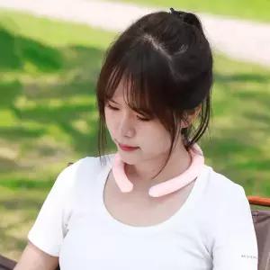 스카프 머플러 숄 원킬쿨샷 아이스 넥쿨러 핑크