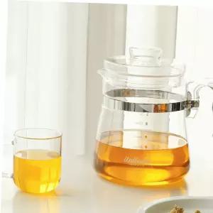 직화 전기포트 주전자 티포트 내열유리 손잡이 3size Boiling