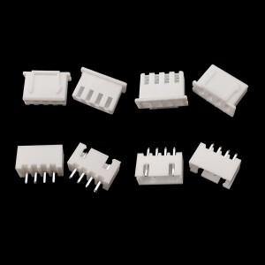세니식 100Pcs JST XH 2.54 2/3/4/5Pin 남성 여성 재료 커넥터 리드 핀 헤더 하우징 터미널 플라스틱 쉘 플