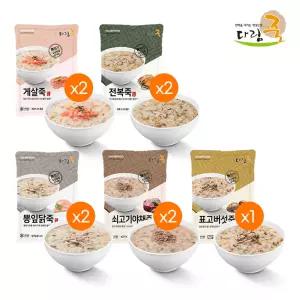 다림죽 건강하게 맛있는 건강죽세트(5종/9팩)