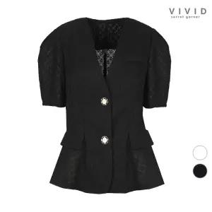 [비비드시크릿가너][VIVID SG] 노카라레이스숏 여름자켓 VS121011