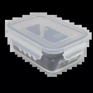 글라스락 라인 직사각2-1호 710ml 유리 이유식 밀폐용기