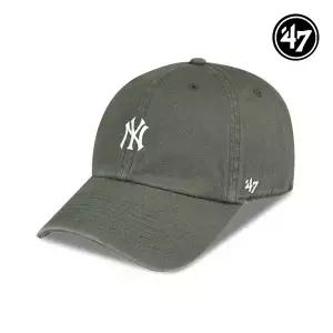 47브랜드 뉴욕 양키스 NY 스몰 로고 MLB 엠엘비 볼캡 야구 모자 모스 B-BSRNR17GWS-MSA
