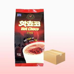 중앙 핫쵸코 900g x 12개(1박스) 코코아분말 파우더