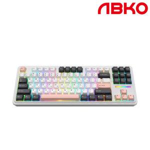 앱코 AK87 3모드 OTEMU 특주축 유무선 기계식 키보드 올리비아 멜론축