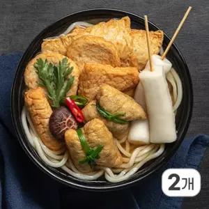 [외갓집곳간] 유부주머니 우동전골 700g(2인분), 2팩