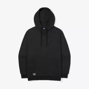 [FILA] 유니 아웃도어 그래픽 후드티 (FS2POG3110X_BLK)