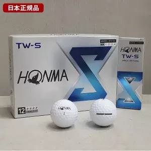 [혼마] 2024 TW-S 3피스 우레탄 화이트 골프공 12구 병행