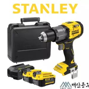 스탠리 SBD726M2K 충전 함마 드라이버드릴 20V 4.0Ah 2팩 BL FAT MAX 3모드