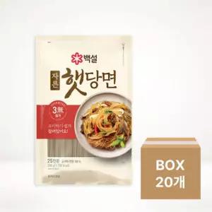 백설 자른 햇당면 500g, 20개