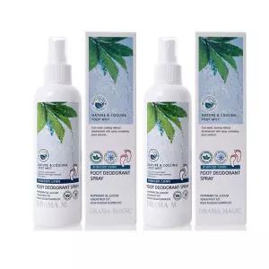 드라마 매직 풋 데오드란트 스프레이 200ml 2개/겨드랑이/땀억제/냄새/제거/암내/겨땀/억제제/거드랑이/