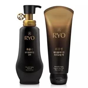 [NS홈쇼핑]려 화윤생 뷰티풀에이징 헤어 2종 세트 (샴푸 350ml + 팩 230ml)..[35583462]