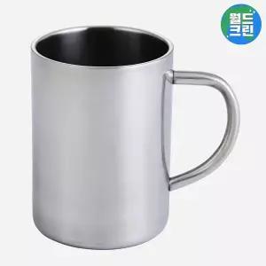 [월드크린] 스텐 304 양치 컵 400ML 어린이 집 유치원 학교 새학기 준비물 튼튼한