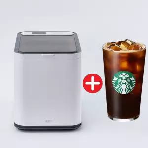 르젠 제빙기 25kg 올스테인리스 업소용 카페 가정용 대용량 분리세척 제빙기 LP-IM100+스타벅스 기프티콘