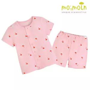 [보리보리/모이몰른]유아 크리미 반팔 실내복 세트
