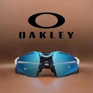 [오늘출발] 오클리 사이버제로 OO9512D-02 유광 화이트 / 프리즘 사파이어 미러렌즈 OAKLEY CYBR ZERO