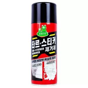 청개구리 타르 스티커 제거제 270g/본드/자국/자동차/아스팔트/찐득이/테이프/얼룩/차량/기름때/끈끈이