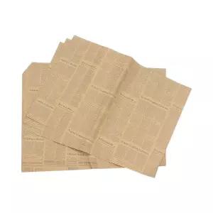 레터링 포장지 45p 70x50cm 퍼플 크라프트지 선물 종이 크래프트 문구용품 사무 꽃다발 영문