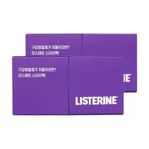 [유통기한 임박] 리스테린 스타터팩 100ml, 6입, 2개 (총 12개)
