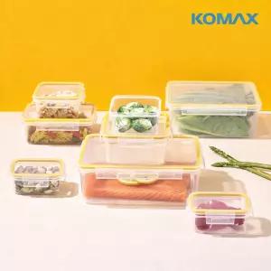코멕스 프레시코퍼 밀폐용기 BPA FREE 완벽밀폐 네스팅 7종