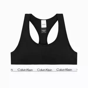 [Calvin Klein](QF8493AD-UB1)여성 아이콘 코튼 모달 AF 레이서백 브라렛 725398
