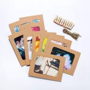 종이 액자/프레임/사진틀/사진/페이퍼/인테리어/액자틀/받침/포토/사각/인화/DIY/가랜드/꾸미기/데코/아트