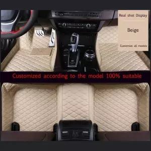 코일 자동차 발 바닥 매트 맞춤 5 아우디 A6 Allroad C5 C6 C7 C8 A7 Sportback A1 A2 A3 A4 A8 액세서리