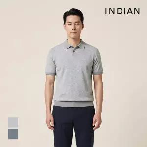 [INDIAN] 인디안 슬럽폴로 반팔니트_MITBS3M2401