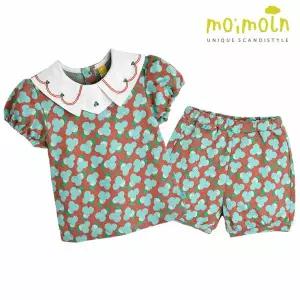 [보리보리/모이몰른]유아 클로디 반팔 상하복 세트