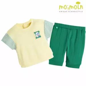 [보리보리/모이몰른]유아 보드 반팔 상하복 세트