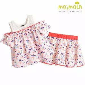 [보리보리/모이몰른]유아 베리 스커트 상하복 세트