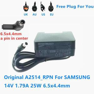 삼성 S24D390HL  전원 공급 장치 충전기용  A2514_RPN 14V 1.79A 25W 6.5x4.4mm AC 어댑터