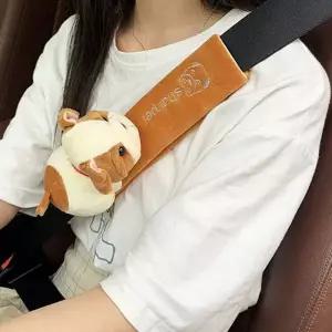 차량용 안전 벨트 어깨 보호대 쿠션 자동차 안전 벨트 용품 유아용 어린이 아동용 카시트 인형 유아