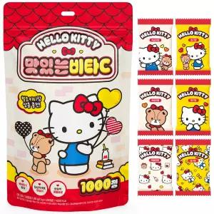 산리오 헬로키티 비타씨 1000정 비타민C 키즈 유아 어린이 간식 캔디