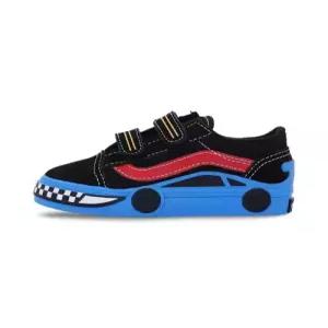 반스 KIDS vanskids 올드스쿨 V 카 토들러 - 블랙블루 VN000EE7Y611