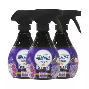 페브리즈 강력탈취 섬유탈취제 다우니 미스티크 본품 370ml 3개