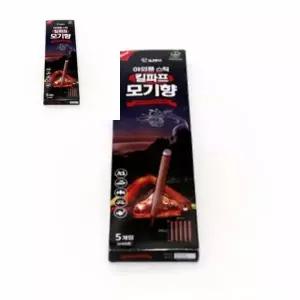 ( )야외용스틱 킬파프 모기향 5개입 박스 24개입 모기제거 모기약 캠핑모기훈증기 모기퇴치기훈증기