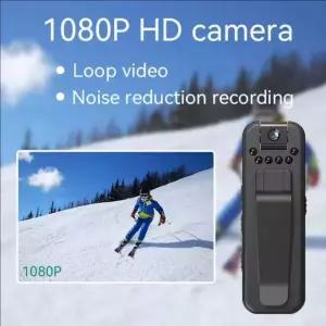 레트로캠코더 빈티지 카메라 비디오 1080P HD 미니 디지털 비전 바디캠 감시 캠코더 블랙