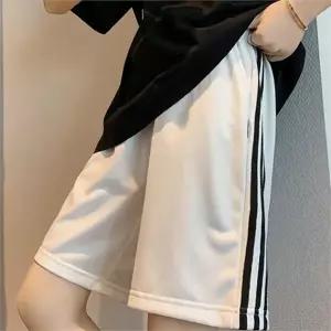 여성 캐주얼 반바지 루즈핏 데일리반 고무줄 여성 5부 반바지 여름 트레이닝 스포츠 헬스 팬츠 이지 운동