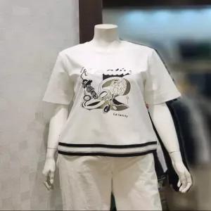 [벨라디터치] V9G2TS34 밑단 포인트 티블라우스